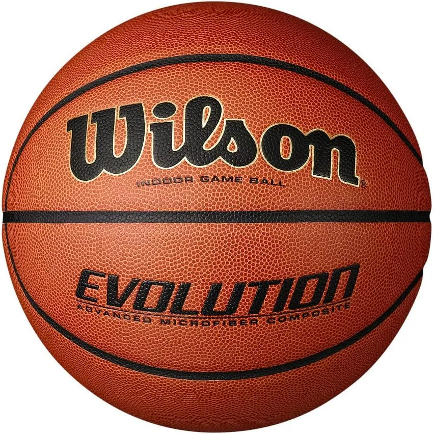 Wilson Evolution Indoor Basketball Youth Size 6 Black – Essence Enclave