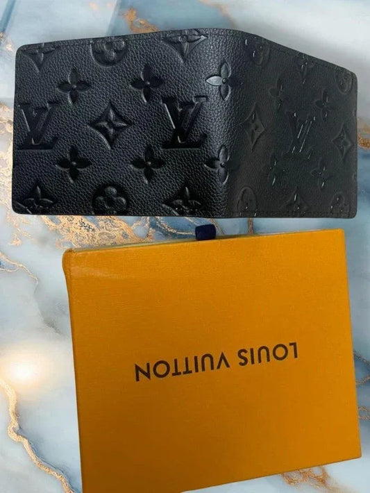 Louis Vuitton Multiple Wallet Black Monogram Leather – Essence Enclave